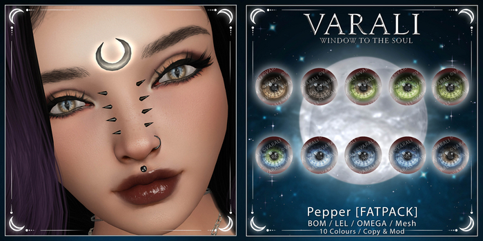 ..: VARALI :.. Pepper Eyes [FATPACK]