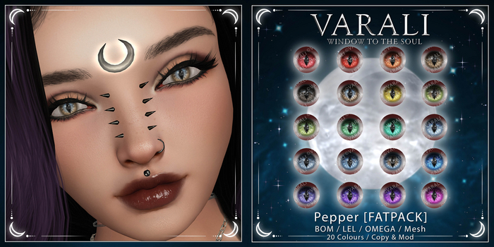 ..: VARALI :.. Pepper Fantasy Eyes [FATPACK]