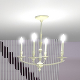 Chandelier and Wall light