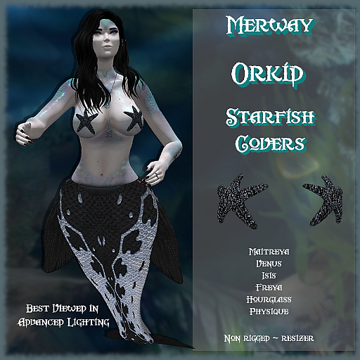 ~ Merway ~ Orkid Starfish Covers
