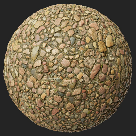 PBR Material - PavingStones141