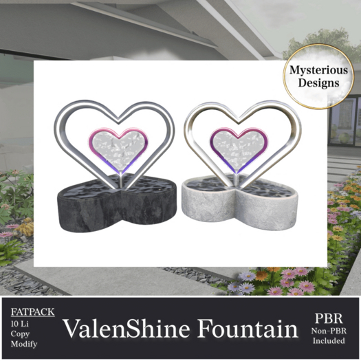Mysterious Designs - ValenShine Fountain - Fatpack