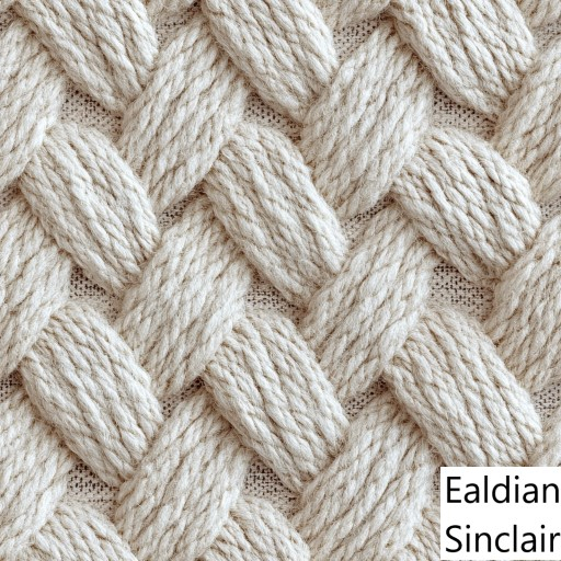 White Woven Wool Seamless Texture