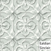 Gothic Plaster Tracery Seamless Texture