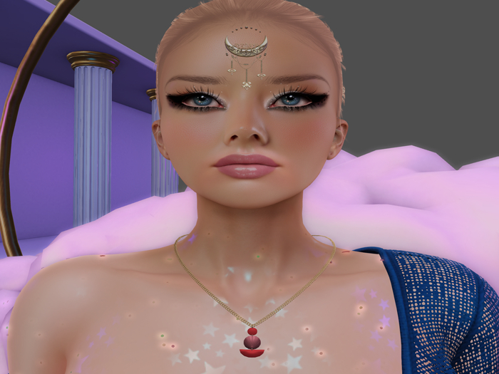 .:`FD`:. Peachy Shell Necklace