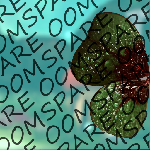 Dewy Green Four Leaf Clover Wing Texture