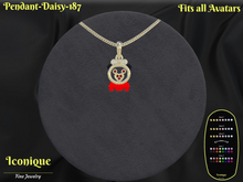 Pendant-Daisy-187 - Jewelry Box