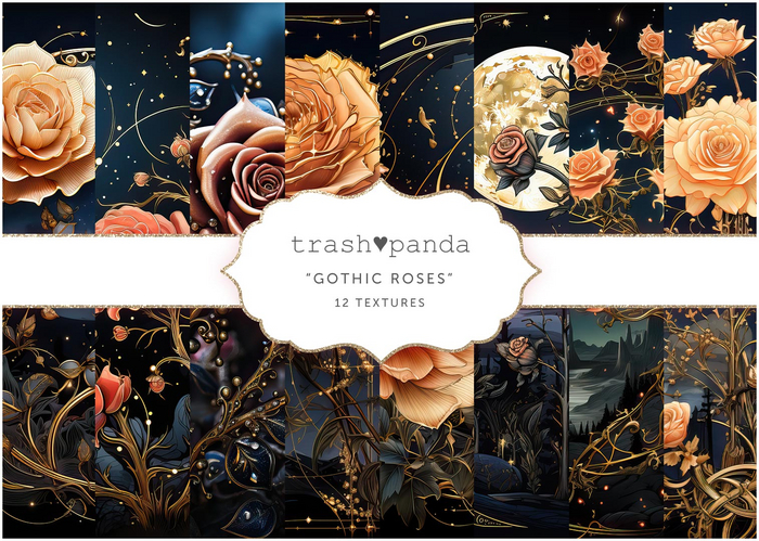 Trash Panda - Gothic Roses