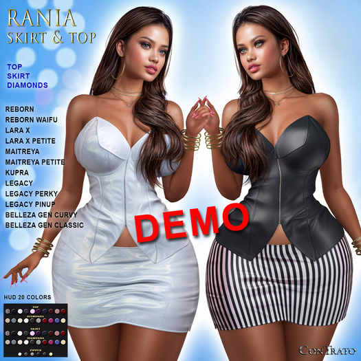 [ConTrato] Rania Skirt & Top DEMO