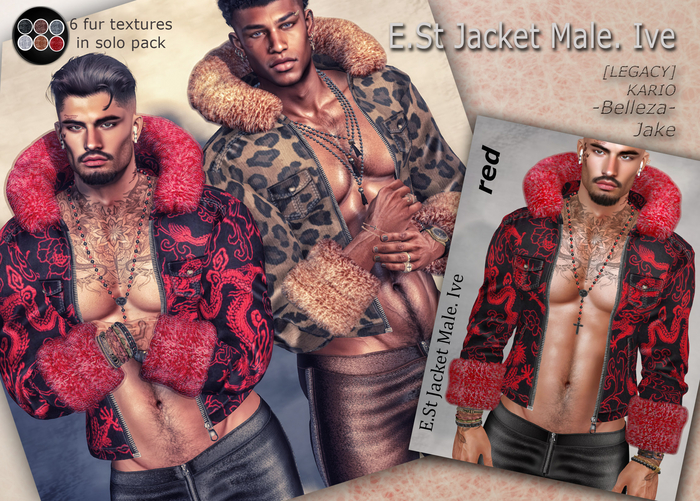 E.St Jacket Male. Ive red