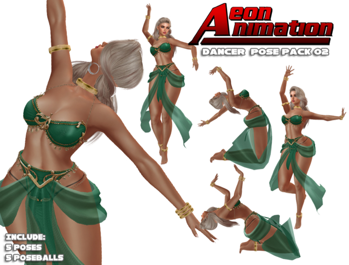 -Aeon- Pose pack Dancer kajira 02