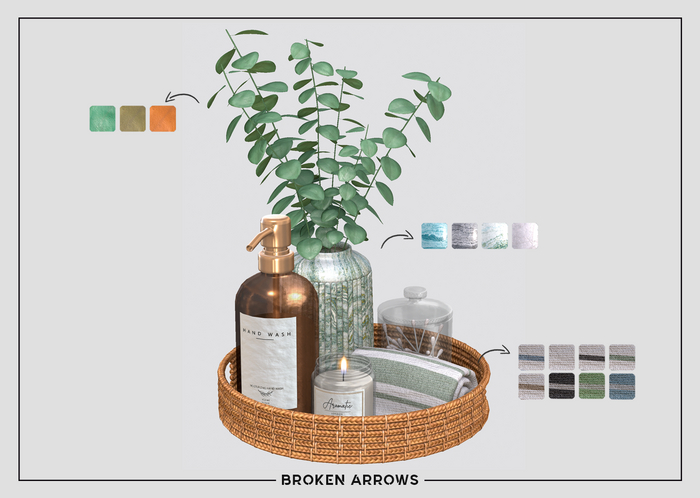 BROKEN ARROWS - Lily Basket - Rust