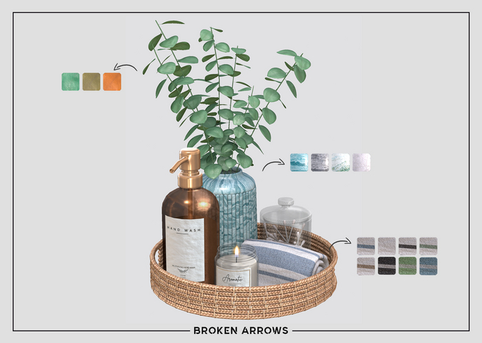 BROKEN ARROWS - Lily Basket - Light