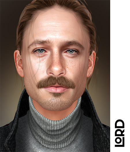 .LORD. Shape BRADLEY for Lelutka Head Camden