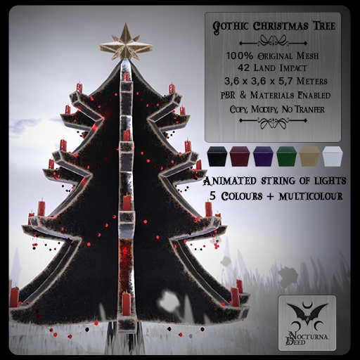 Gothic Christmas Tree <ND> 