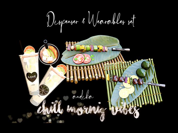 Wear//andika{Chill mornig Vibes}DispenserSet