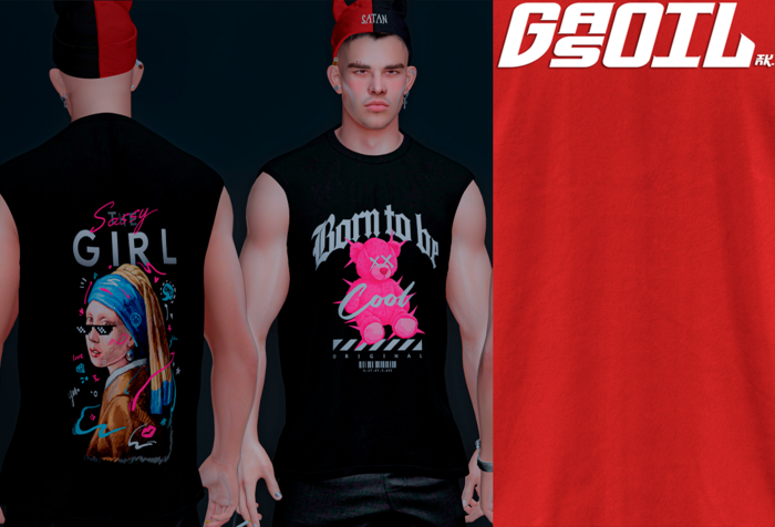 [GL - inc.] - Timothy TankTop Red