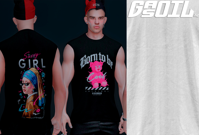 [GL - inc.] - Timothy TankTop White