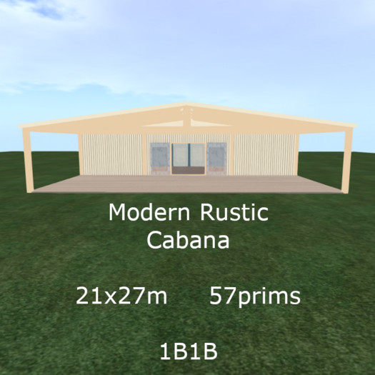 Modern Rustic Cabana