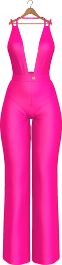 May24 - Dulcea Jumpsuit Hot Pink - M.LaraX, Legacy/Perky/Bombshell, Kupra, Reborn/Waifu, GenX Classic/Curvy