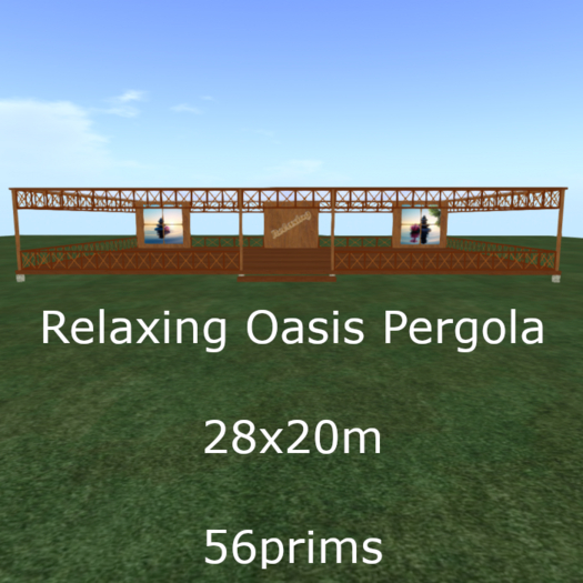Relaxing Oasis Pergola