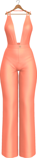 May24 - Dulcea Jumpsuit Coral - M.LaraX, Legacy/Perky/Bombshell, Kupra, Reborn/Waifu, GenX Classic/Curvy