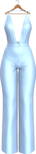 May24 - Dulcea Jumpsuit Pastel Blue - M.LaraX, Legacy/Perky/Bombshell, Kupra, Reborn/Waifu, GenX Classic/Curvy