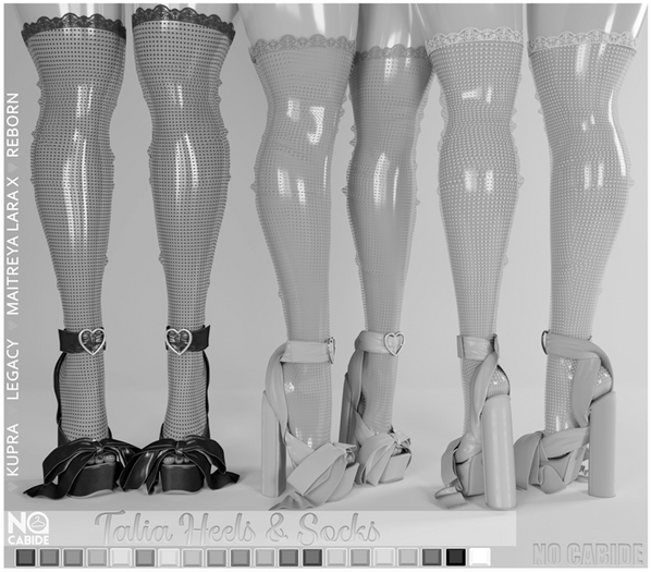 DEMO No Cabide :: Talia Heels & Socks [HUD]