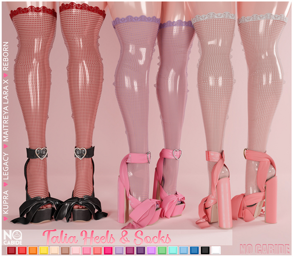 No Cabide :: Talia Heels & Socks [HUD]
