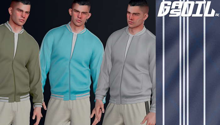 [GL - inc.] - Hadi Jacket Blue Line Gift