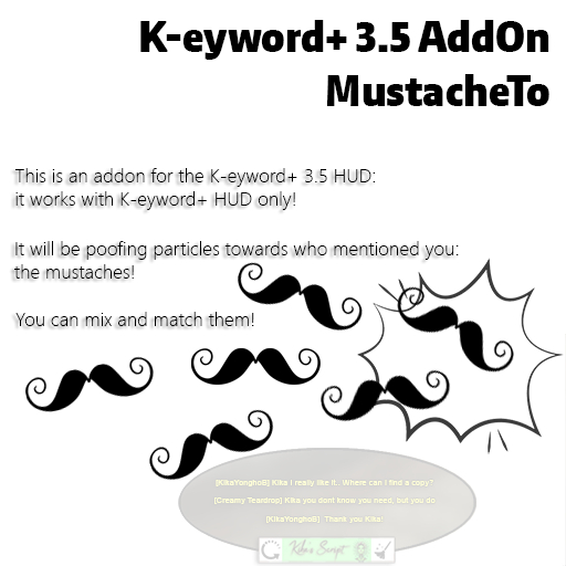 K-eyword+ 3.5 AddOn - MustacheTo