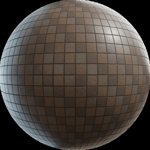 PBR Material - square_tiles_03