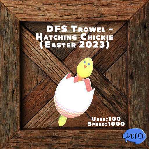 DFS Trowel - Hatching Chickie (Easter 2023) RARE