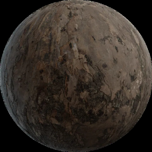 PBR Material - bark_bluegum