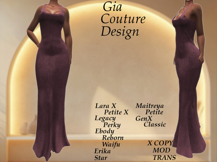 "GCD" Taunja Long Velvet Dress Pink