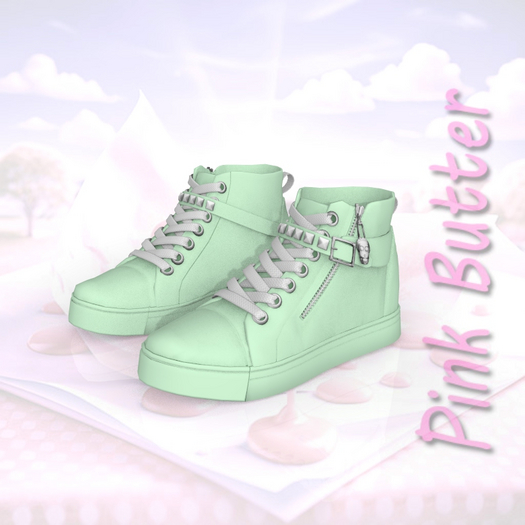 Mint High Top Sneakers Reborn
