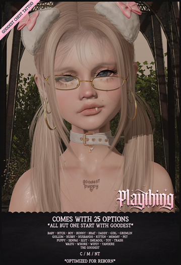 Plaything - Goodest Chest Tattoo