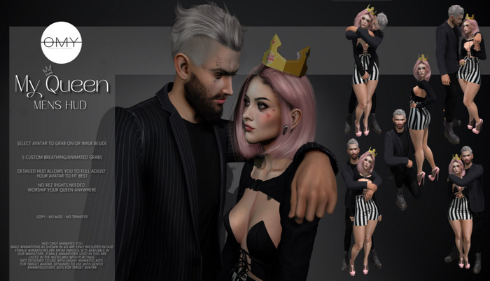 OMY "My Queen" Mens HUD