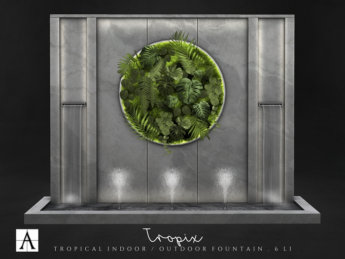 Architect. Tropix Fountain #light