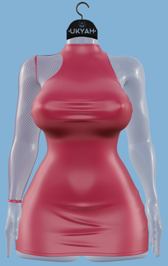 ~UKYAH~ Dominique Dress (02- Cherry)