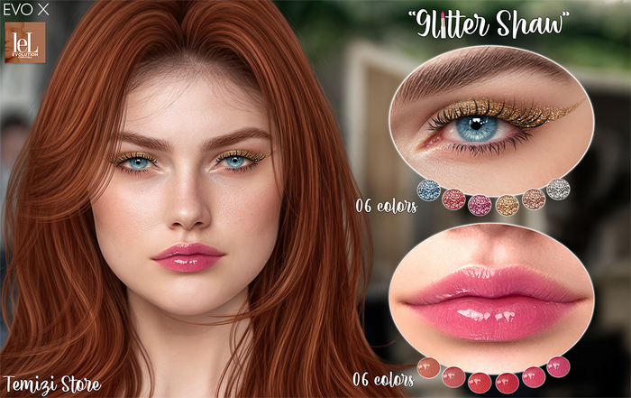 Temizi Store "Glitter Shaw MakeUp" (LeL EVO X - Evolution)