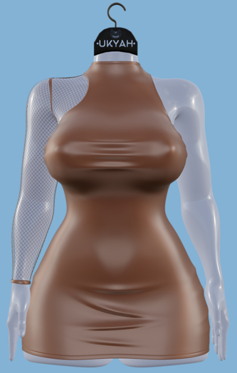 ~UKYAH~ Dominique Dress (13 - Brown)