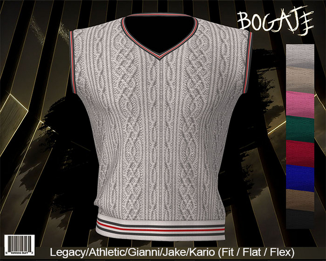 BOGATE _Vest _Kajo_Wool _MALE