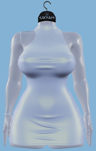 ~UKYAH~ Dominique Dress (08 - Light Blue)