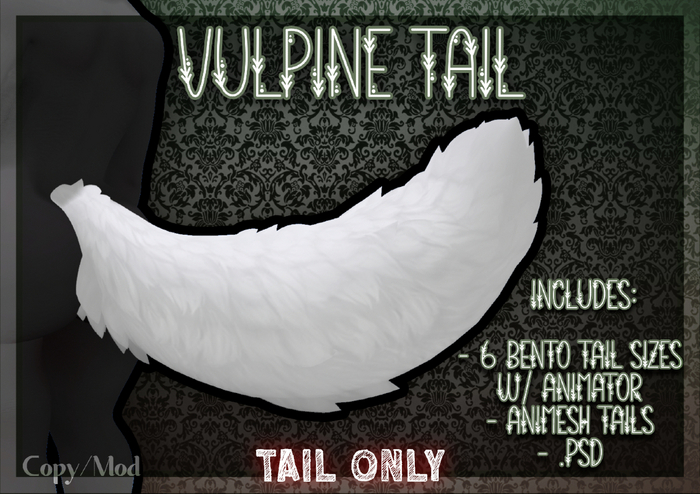 [FH] Vulpine Tail - TAIL ONLY!!!