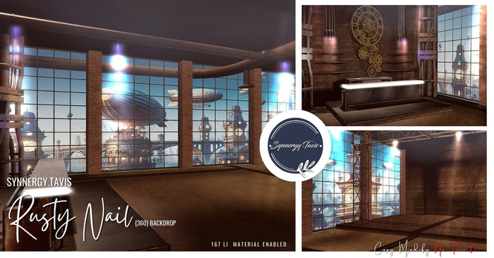SYNNERGY.TAVIS//The Rusty Nail {360} Backdrop 