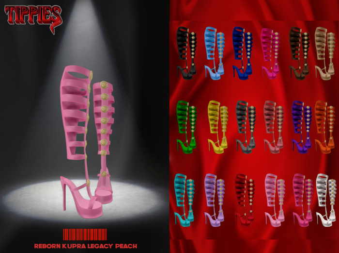 TIPPIES. Trinity Heels In Pink