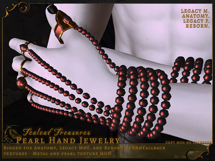 Tealeaf Treasures - Pearl Hand Jewelry