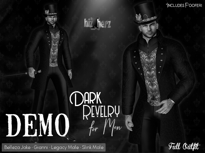 hizNherz Dark Revelry Men's DEMO