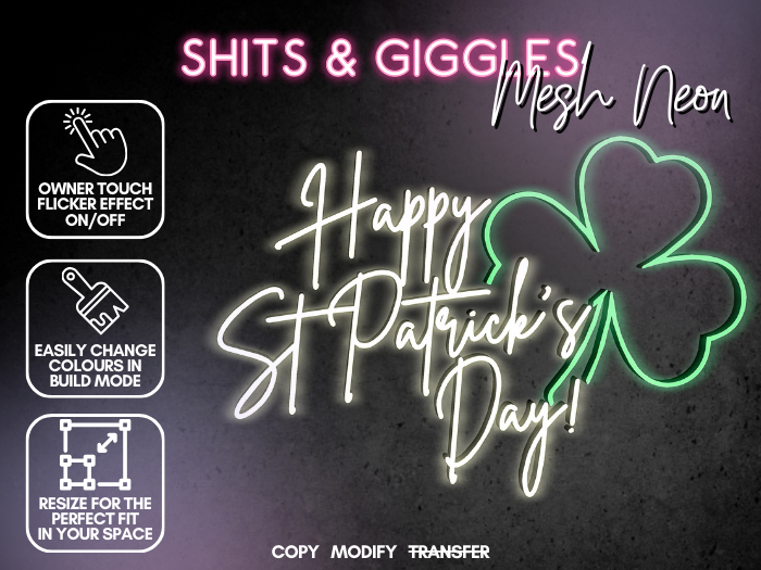[S&G] NEON - Happy St. Patrick's Day